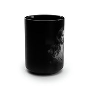 Jenny Cabrona Black Mug, 15oz